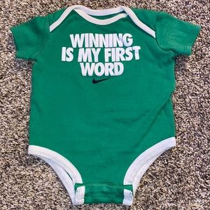 Nike baby onesie 0-3M